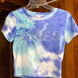 Tie dye Vibes Crop Top